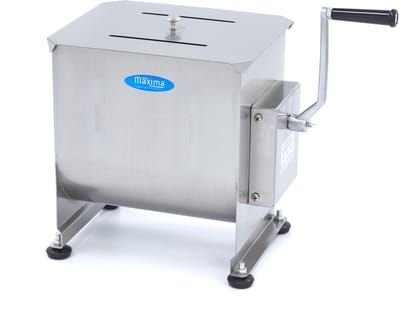 Vleesmenger - 20 L - 16 Kg Vlees - Enkele As - Handmatig