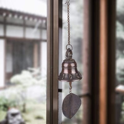 Nepalese Stijl Handgemaakte Messing Windgong voor Tuin en Huisdecoratie - Grote Windbel voor Tempels