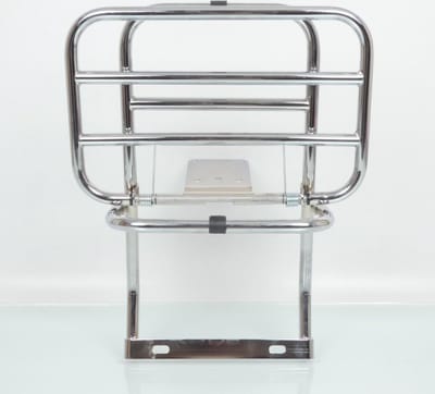 bagagedrager rms voor scooter piaggio 200 vespa px 1977 tot 1982 610270m / verchroomd nieuw