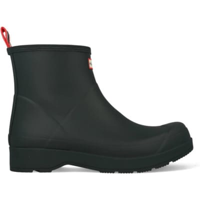 Hunter - Regenlaarzen voor mannen - Originele korte speelschoenen - Groen/Bruin - maat 39EU