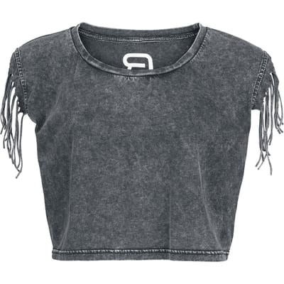 R.E.D. by EMP Top - Beach is Calling Top - M tot XXL - voor Vrouwen - grijs