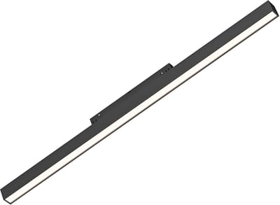 48V Magnetische Lineaire LED Railverlichting - Lijnverlichting - Kingtron Magni Smart - Tuya Smart Tracklight - Dimbaar - 18W 1850lm 120D - Aanpasbare Lichtkleur 3000K-4000K-6000K - Zwart