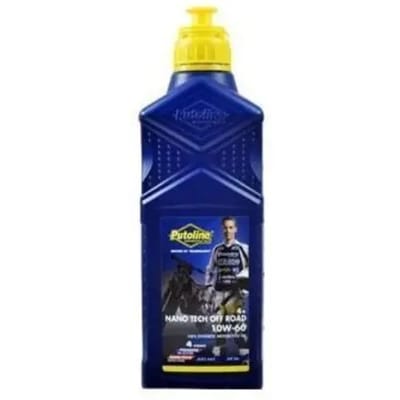 100% synthetische 4-takt motorolie voor motorcross Putoline Nanotech Offroad 10W60