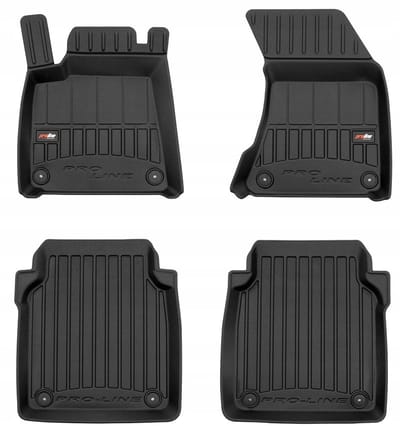 FROGUM 3D Gummimatten Set – Passend für Audi A8 D4 LONG (2009-2017) – Hohe 6 cm Kanten – TPE-Material – Geruchlos & Schwarz