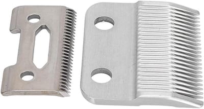 Tondeuse Mesjes - Trimmer Onderdelen - Haar Trimmen - Roestvrij Staal - 2 Stuks - Zilverkleurig