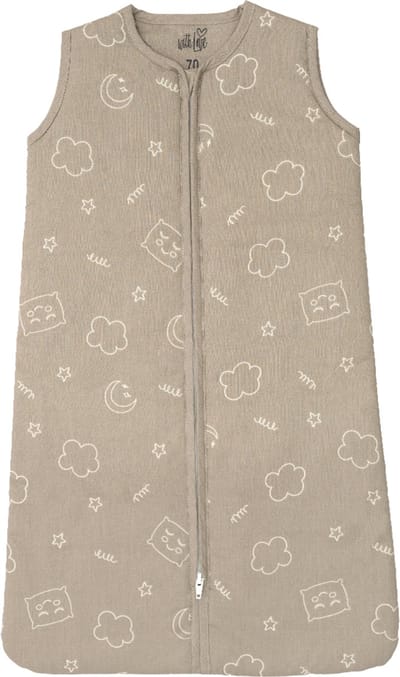 With Love Sleep Winter Slaapzak - Zonder Mouw - Zand - 90 cm
