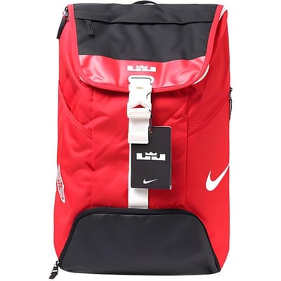 Nike Grote Capaciteit Outdoor Reizen Sport Polyester Rugzak Heren Rugzak Rood BA5111-657 Red red