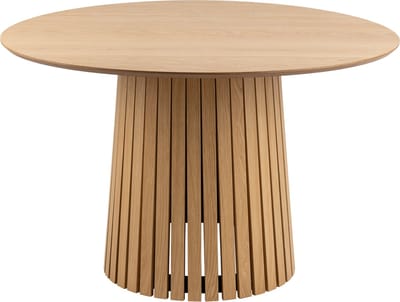Eettafel Loeck Naturel Ø120cm - Giga Living