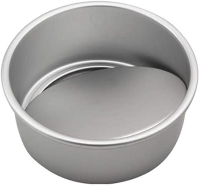 Taartvorm - Bakvorm Rond - Cakes Bakken - Losse Bodem - 8 Inch - Zilver