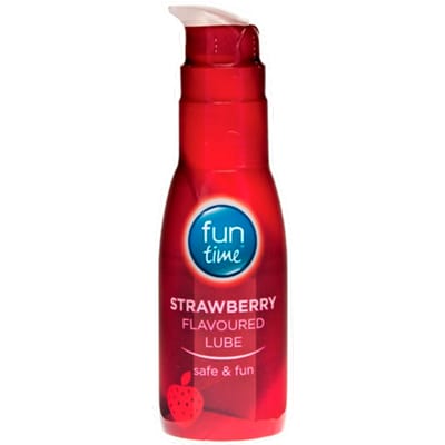 Fun Time Aardbeien Glijmiddel - 75ML