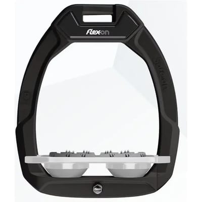Veiligheidsstijgbeugels Plat Ultra Grip Zwart/Grijs/Grijs Flex-On Safe-On