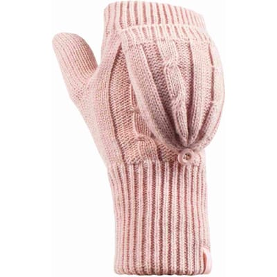 Dames Kabelbrei 2.3 Tog Thermische Winter Vingerloze Converter Handschoenen