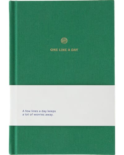 A-Journal - One Line a Day - Dagboek 5 jaar - Roze geruit