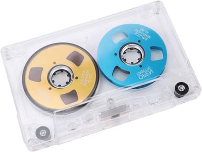 PUSOKEI Dynamisch Visueel Effect Reel to Reel Cassettebandje voor rock- en Hiphopmuziekopname