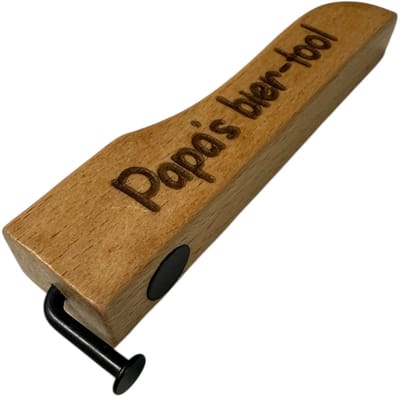 Vaderdag bieropener - Vaderdag cadeau met tekst - Cadeau voor papa - Geschenk - Kado - Verjaardag - Vaderdag Cadeau - Vaderdag cadeautjes - Vaderdag kados - Vaderdag geschenk - Vaderdag cadeaupakket - Vaderdag pakket - Vaderdag cadeautje voor hem