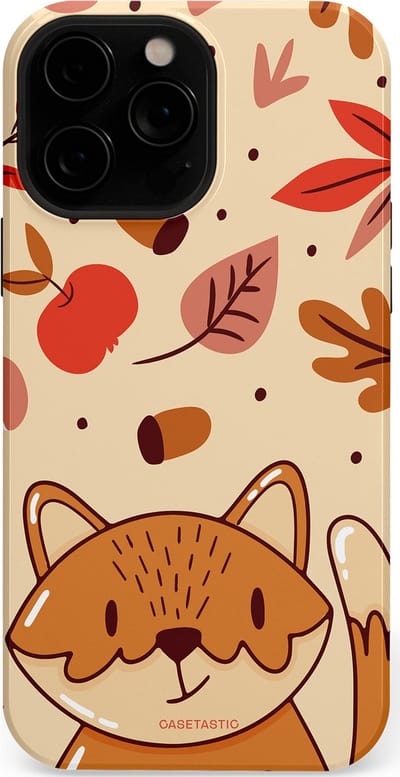 Casetastic hoesje geschikt voor Apple iPhone 13 Pro - MagSafe - Dubbellaagse bescherming - Boskat op avontuur - Fashion Case - Zand Terracotta Rood