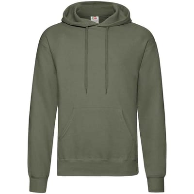 Fruit of the Loom Unisex Volwassen Klassieker Hoodie (Klassieke Olijf)