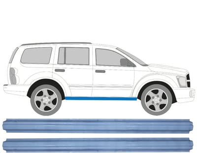 Reparatie dorpel voor Dodge Durango 2003-2008 / Links + Rechts / Set