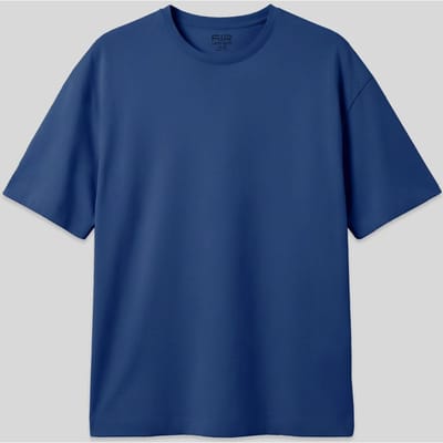 Oversized Katoenen Crew Neck T-Shirt