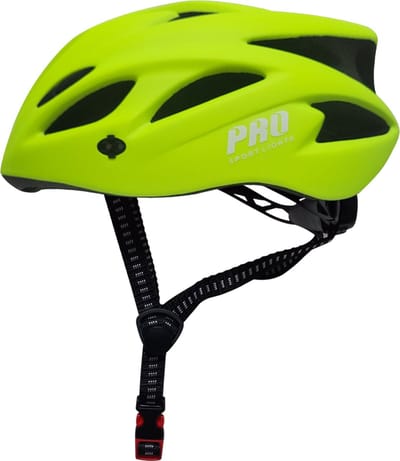 Fietshelm Flashy geel - Medium 54/59cm - Allround - 180 gram