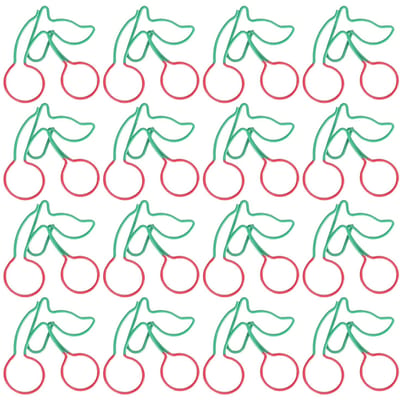 20 stuks paperclips bladwijzers plannerclip fruitvormig 2?Kleur Speld Kantoorbenodigdheden Schoolcadeaus