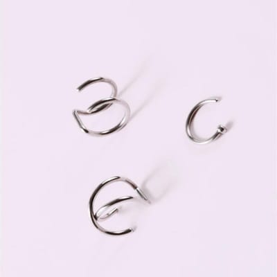 Roestvrij Stalen Neusklem Neuspiercing, Nieuwe Niet-poreuze Piercing Klem, Nep Neusring