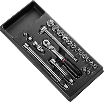 Dopsleutel Set Module 3/8 Inch Metrisch - Gereedschap Organizer