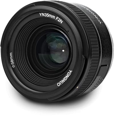 Allecto - YN-35mm F/2 lens - camera lenzen - Autofocus en handmatige focus - 35mm brandpuntsafstand - Perfect voor fotografie en video...