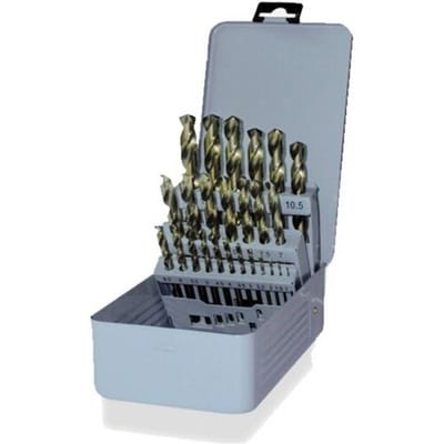 Alarm Werkzeuge 56031072 Spiraalboorset 1 mm, 1.5 mm, 2 mm, 2.5 mm, 3 mm, 3.5 mm, 4 mm, 4.5 mm, 5 mm, 5.5 mm, 6 mm, 6.5 mm, 7 mm, 7.5 mm, 8 mm, 8.5...