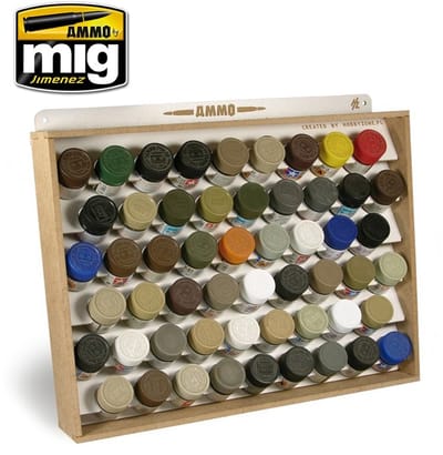 AMMO by Mig Jimenez Modelbouwdecoratie - MIG 8014 /MR Hobby (Color) Storage System Verfrek
