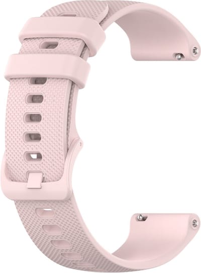 Siliconen bandje - geschikt voor Garmin Venu / Venu 2 Plus / Venu SQ / SQ 2 / Vivomove (HR - Style - Luxe - Sport) / Vivoactive 3 / 5 / 6 / Forerunner 55 / 165 / 245 / 645 / 570 - 42mm - roze