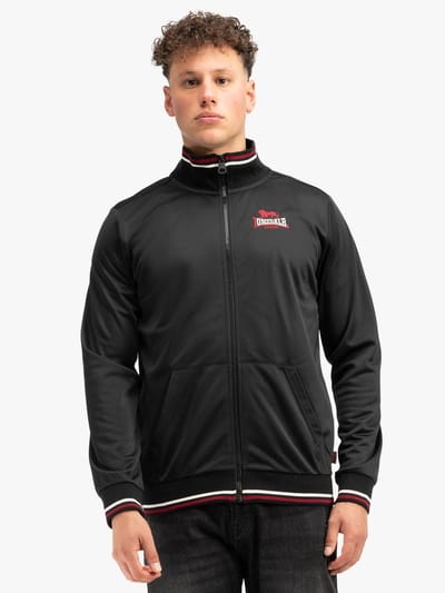 Lonsdale London Irthing Heren Trainingsjas - zwart - XL