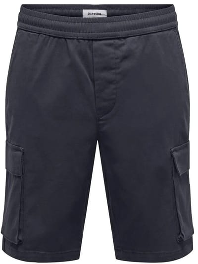 Only & Sons Cam Life Linus Cargo Shorts Blauw S Man