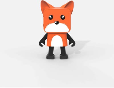 MOB Dancing Animals Fox - Bluetooth luidspreker