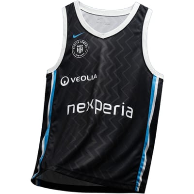 Nike Bbl Hamburg Towers Shirt Home 2025/2026 Zwart K010