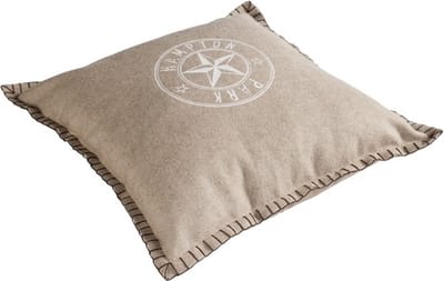 Kussen Hampton Zand Gevuld Kussen | 45 X 45 | Sierkussen Voor Woonkamer Of Slaapkamer