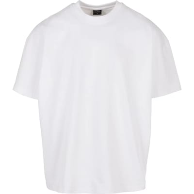 Build Your Brand - Ultra Heavy Cotton Box T-Shirt - White maat 4XL