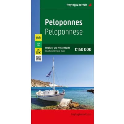 F&B Wegenkaart Peloponnesos - F&B Wegenkaarten