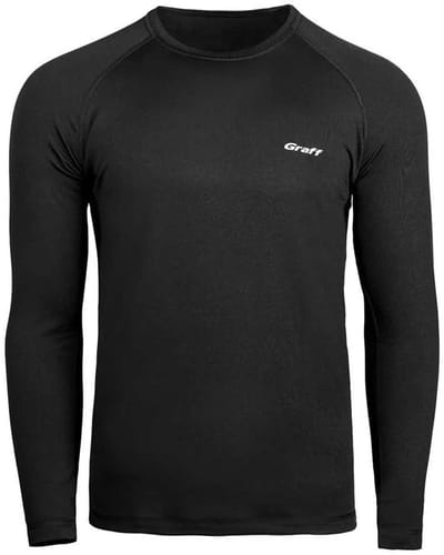 Graff Active Permormance Thermoactive Lange Mouwen Basislaag Zwart XL Man