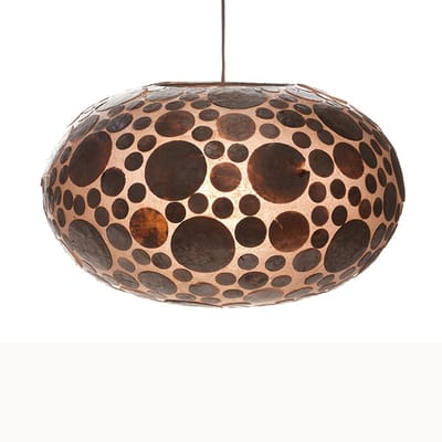 Hanglamp Coin Gold Ø 40cm UFO E27 Fitting
