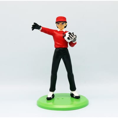 Figurine Anime Captain Tsubasa 18cm Ozora Tsubasa Figurines d'Action Hyuuga Kojirou/Wakabayashi Genzou Modèle de Collection Jouets