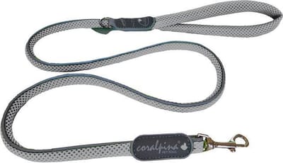 Luxe Coralpina - Hondenlijn Cinquetorri Grijs - 18 mm/110 cm