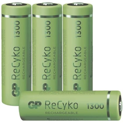 Pak met 4 oplaadbare batterijen »ReCyko+« Mignon / AA / 1300 mAh