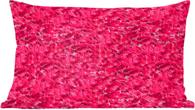 Sierkussens - Kussentjes Woonkamer - 60x40 cm - Vloeiend - Verf - Texturen - Rood