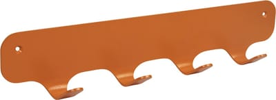 Gorillz Rounded Four - Wandkapstok - 40x6x7,8cm - Oranje