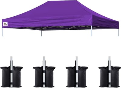 Luifel Top Cover - Tent Dak - Feest Tent - Brandwerend Waterdicht - 10x15 Voet - Paars