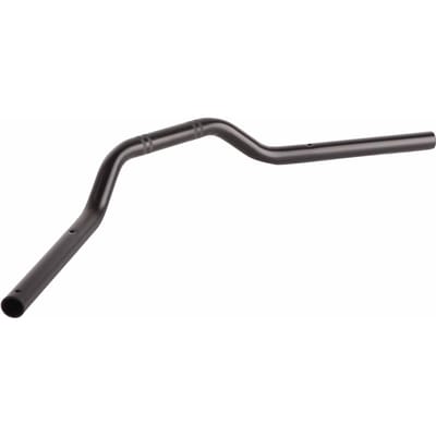 22mm Stalen Motor Tracker Stuur Drag Bar Vervangingsonderdeel(Zwart) zwart