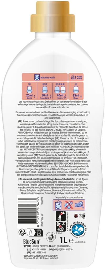 Dreft Wasverzachter White Blossoms Voordeelverpakking - 6x 880 ml