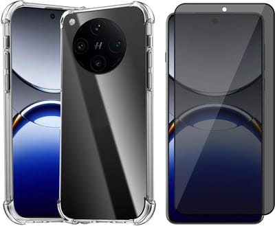 Hoesje geschikt voor Oppo Find X8 - Privacy Screenprotector Volledig Dekkend Glas - Shockproof Transparant