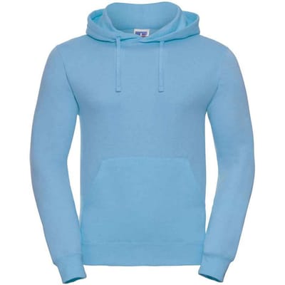 Russell Effen Heren Hoodie (Hemelsblauw)